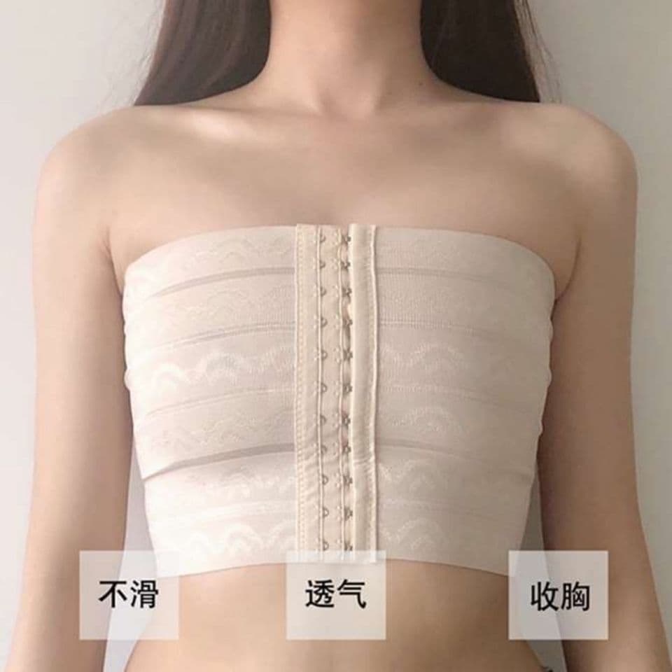 Corset les underwear female cos student plastic breast wrap sports bandage super flat breast reduction big breasts show small vest breast reduction