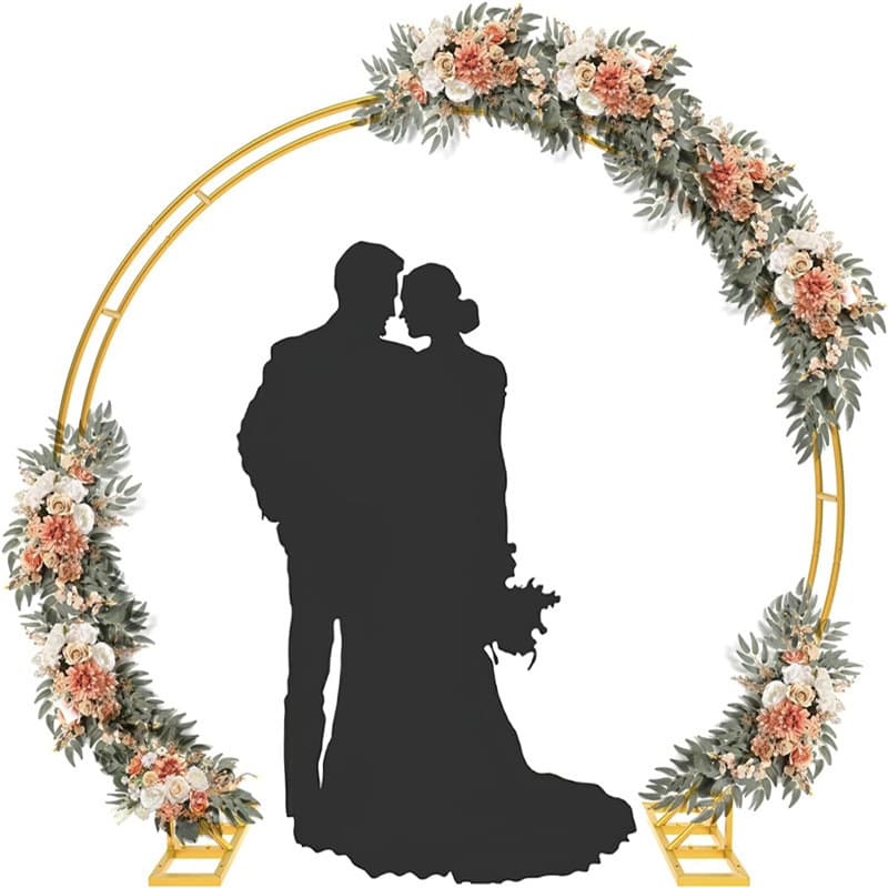 Wedding props stage background decoration stand wedding area celebration party balloon arch bracket road guide scene layout