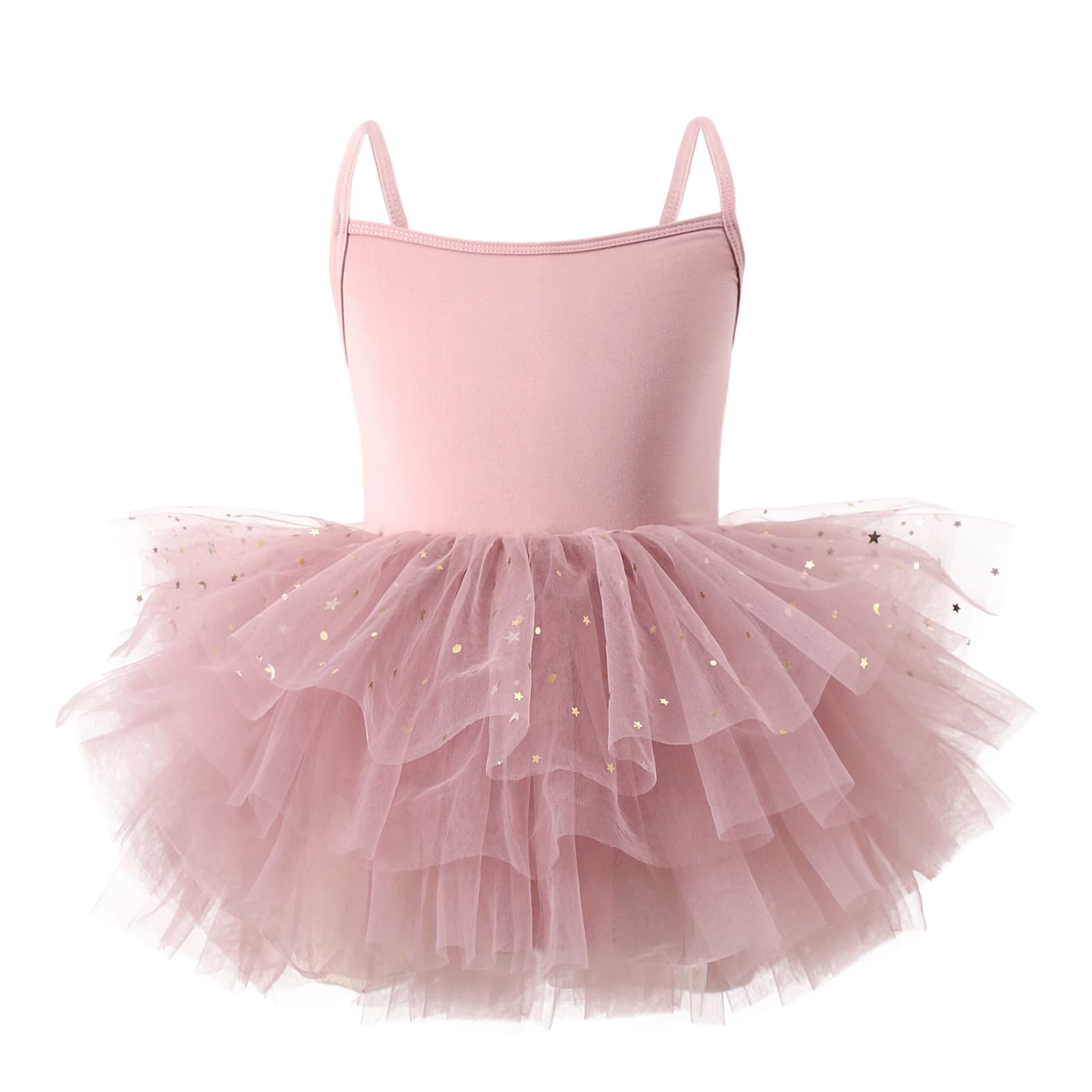 Children's ballet skirt cross-border star printed mesh princess skirt 2025 spring and summer new suspender one-piece performance suit