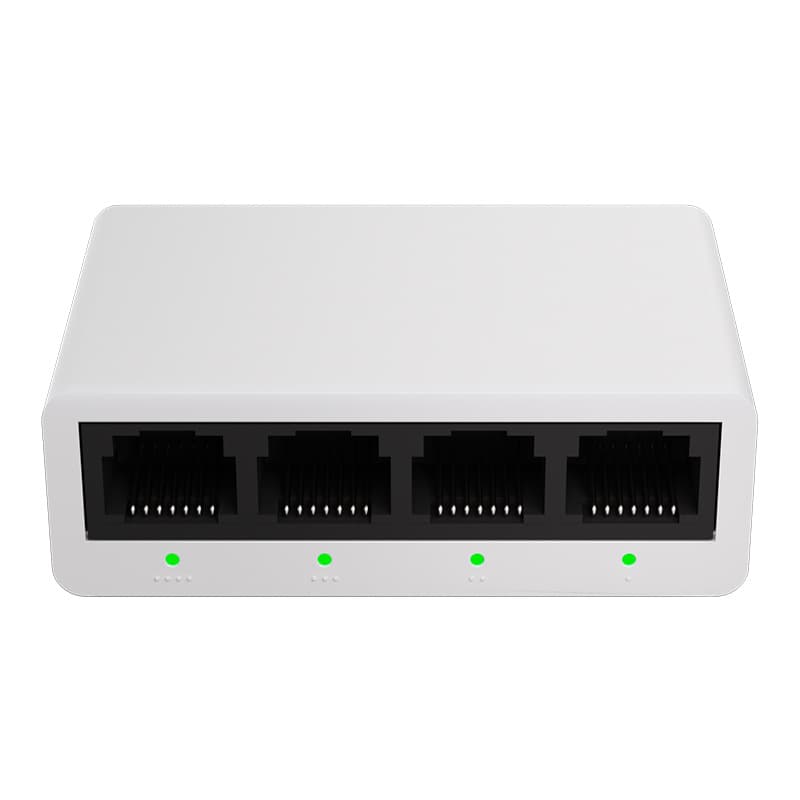 Butterfly Dance TXE374 100M Ethernet Cable 1-to-4 Switch 4-Port Network Switcher Cable Splitter Hub
