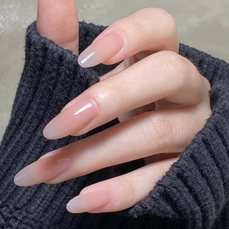 Handcrafted Gel Wearable Nails Hua Fei Face Touch Design Wholesale Ready-to-Wear Reusable Nail Tips