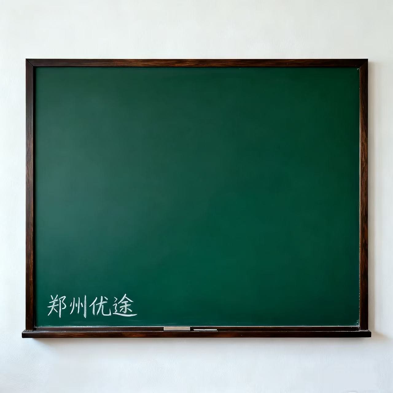 Home Use Framed Magnetic Green Board Solid Wood