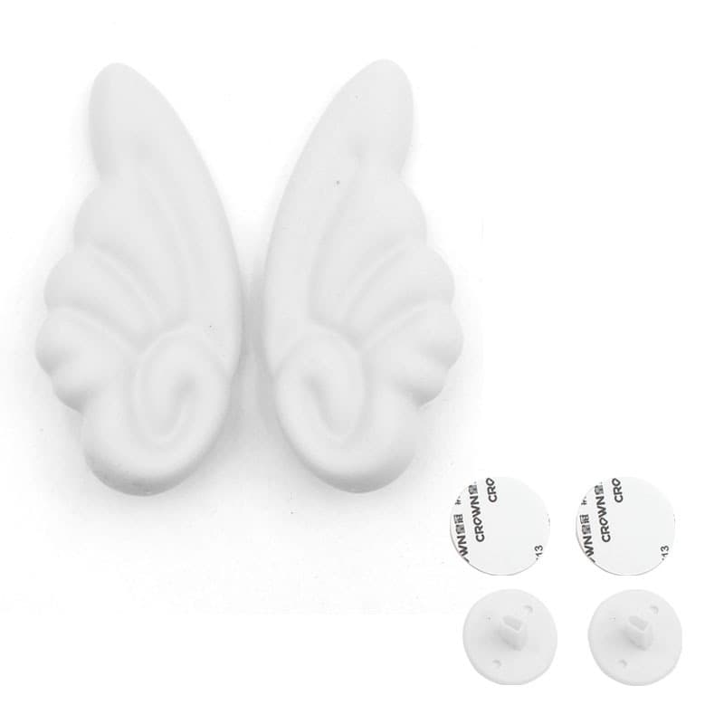 Helmet Decoration Small Wings Angel Wings Ears Electric Motorcycle Accessories Stickers Cute Personalized Decals