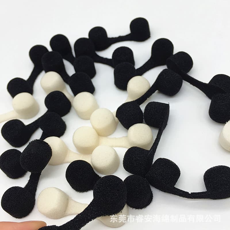 Nasal Plug Blood Absorption Nasal Plug Cotton Round Head Nasal Filter Sponge Protective Dust-Proof Hot Press Formed Nasal Plug Sponge Manufacturer