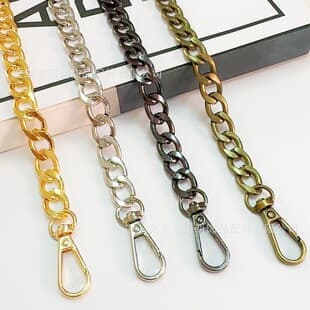 Metal Bag Chain Factory Direct Sales Bag Chain Single Shoulder Crossbody Bag Strap Bag Chain DIY Backpack Accessories Shoulder Strap