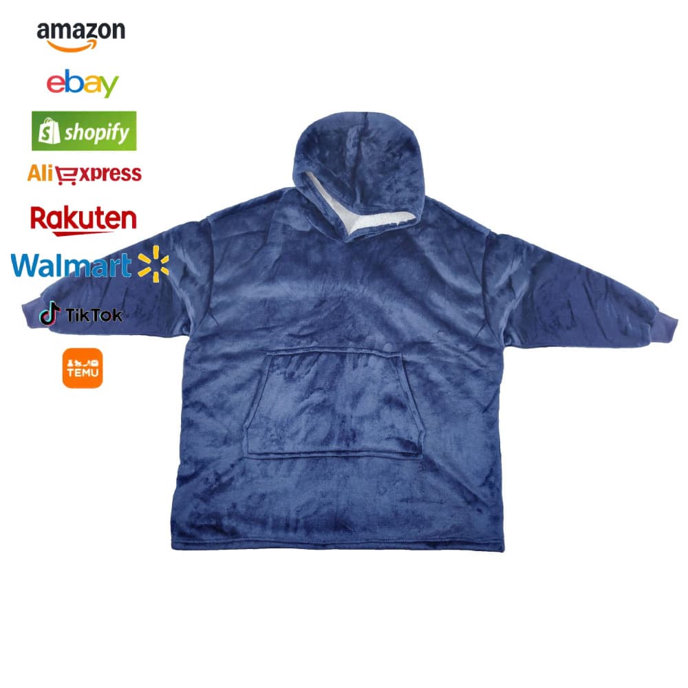 Amazon Bestselling Lazy Hoodie Sweater, Warm TV Wearable Blanket Hooded Pullover, Loungewear, Cozy Hooded Blanket