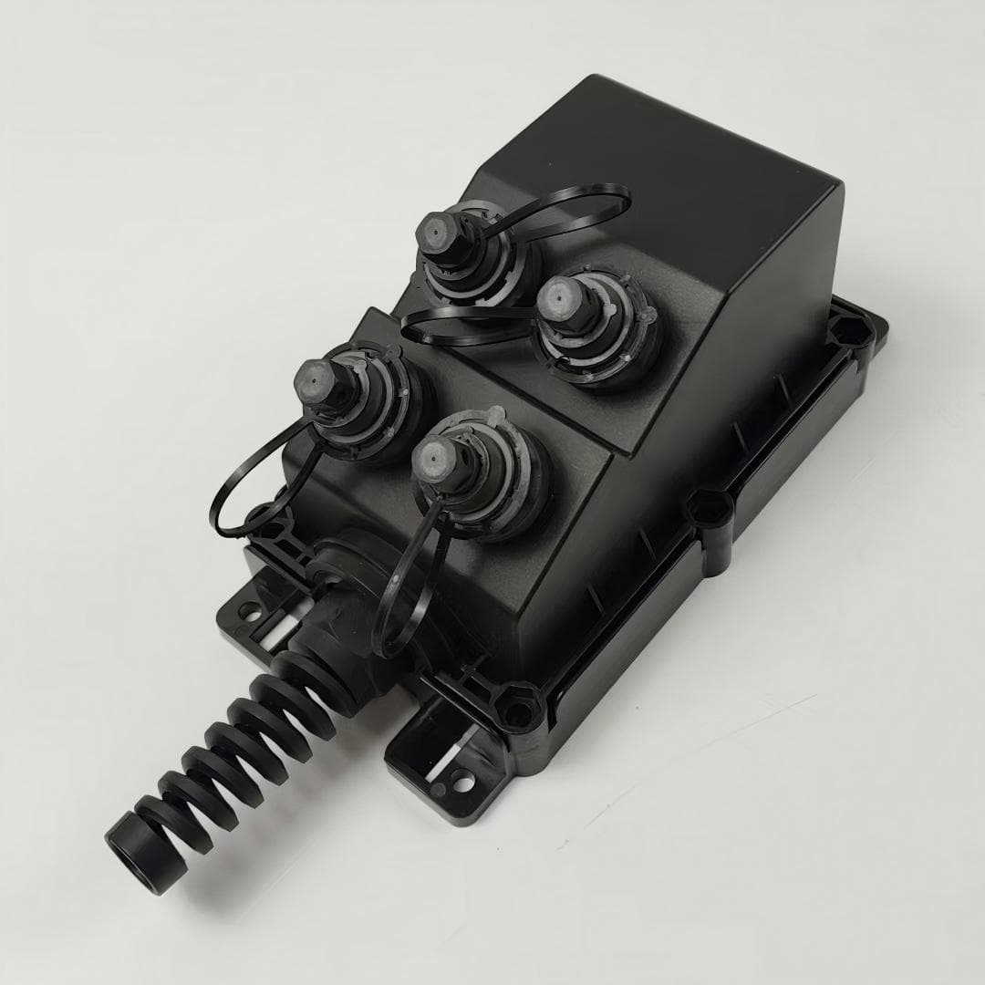 Fiber Optic Splice Closure Horizontal Joint Box Pre-Connected Waterproof Head 4 Port 6 Port 8 Port 12 Port 16 Port Fiber Distribution