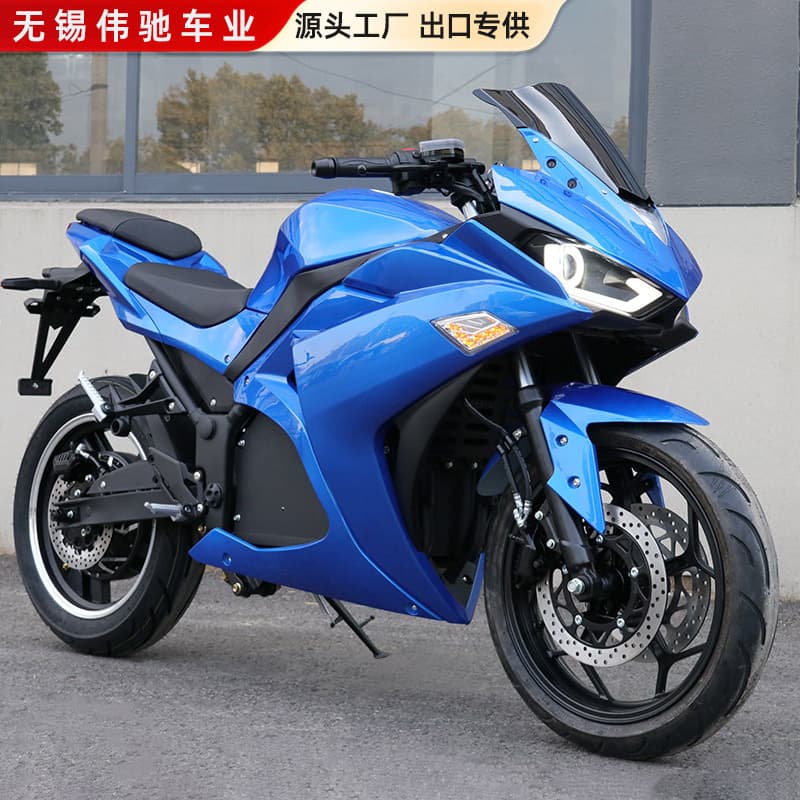 Cross-border Export R3 Electric Motorcycle Factory Wholesale V6 High-Speed Electric Motorcycle Long Range Road Racing Superbike