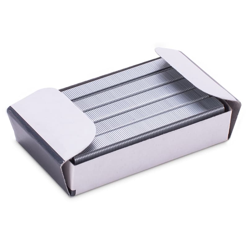 Deli 0012S Effortless Staples (Silver Gray) (1000 pieces/box) Stable quality, sharp points