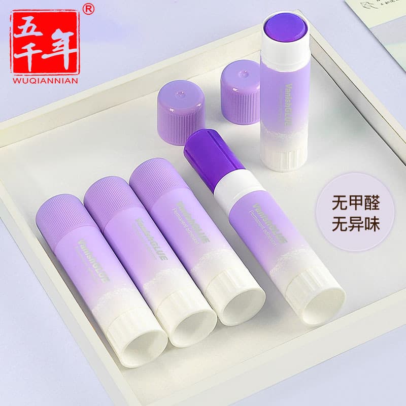Five Thousand Years Solid Glue is safe and environmentally friendly, formaldehyde-free, high-viscosity jelly glue for students and children, handmade solid glue stick
