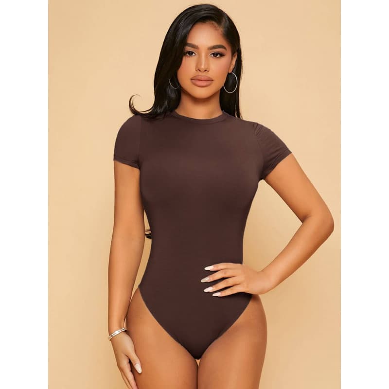 X 44138 Solid Color Jumpsuit - Sexy Bodysuit for Cross-border AliExpress