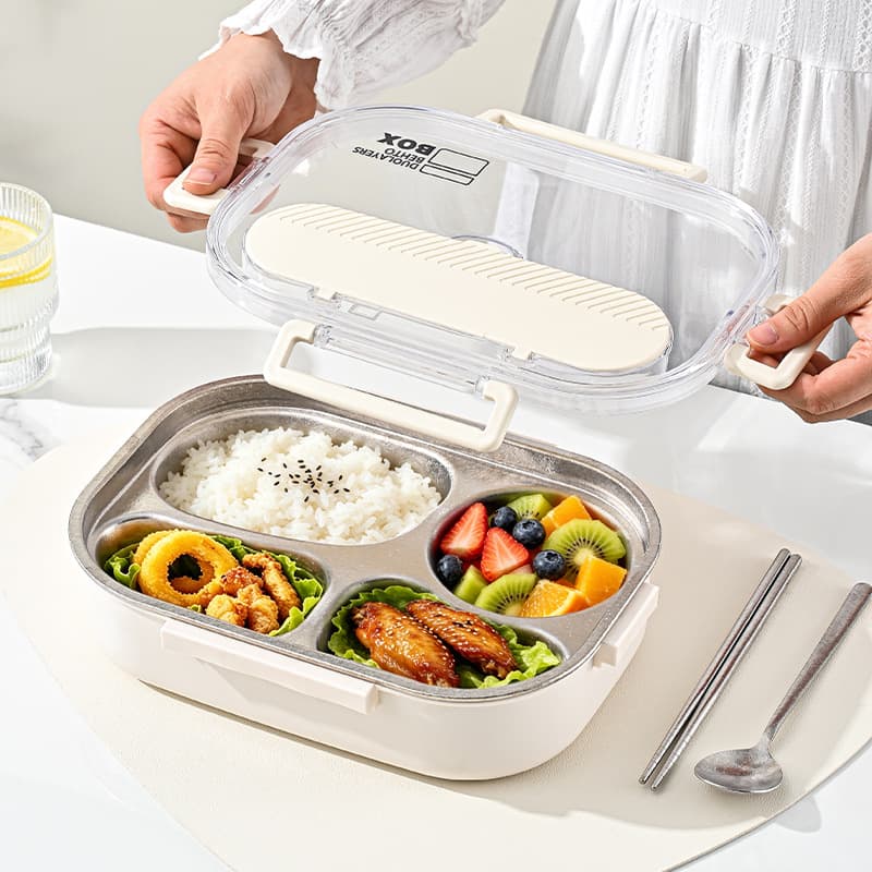 Pure Titanium Lunch Box Airtight Food Storage Container Heatable Meal Box Crystalline Titanium Portable Fruit Box Easy to Clean Refrigerator Bento Box