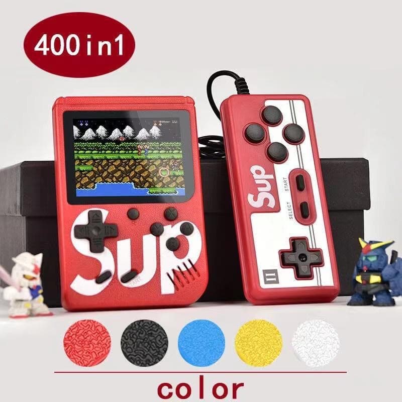SUP Mini Handheld Game Console Arcade Retro Nostalgic Children's 400-in-1 Classic Dual-Player Portable
