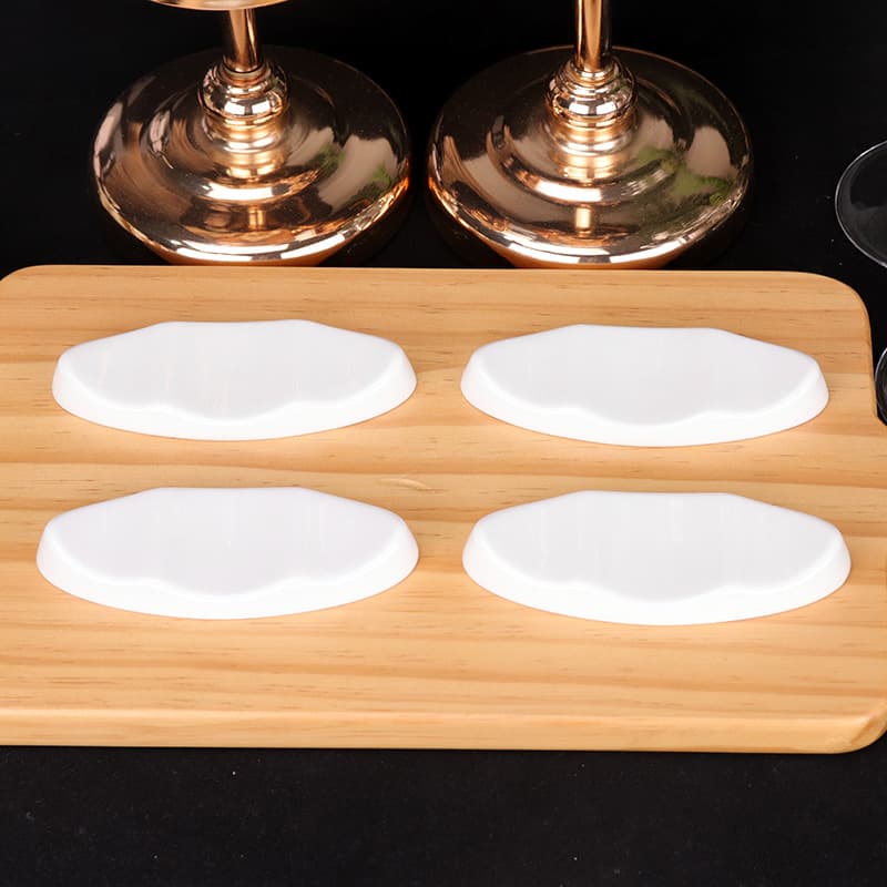 Dual-Purpose White Tableware Chopstick Pillow, Chopstick Holder, Soup Spoon Rest, Hotel Ceramic Chopstick Rest, Household Spoon Rest