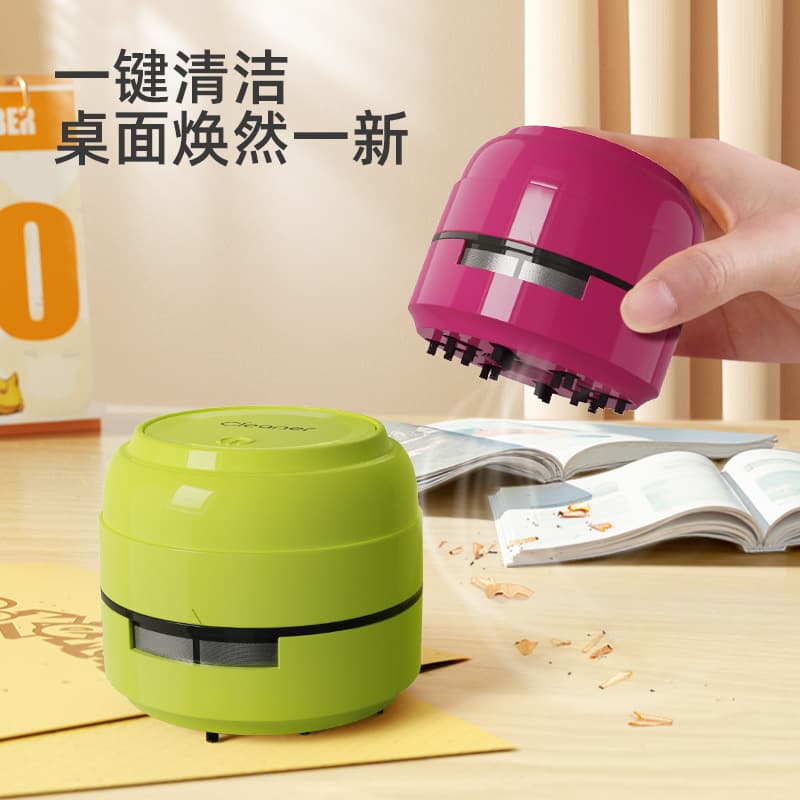 Desktop Vacuum Cleaner, Handheld, Small, Student Keyboard, Portable, High Suction Power, Electric Eraser, Rechargeable, Dust Suction