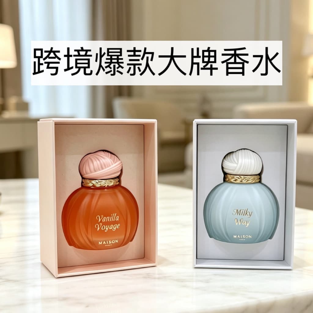 High-quality Cross-border Vanilla Voyage Gift Box Men's and Women's Perfume Long-lasting Middle East Dubai Arabian Perfume