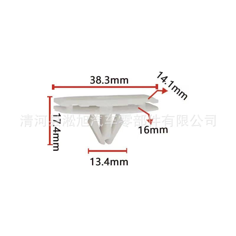 OE68395634AA Car Wheel Arch Threshold Guard POM Clip for Grand Cherokee Wrangler Jeep