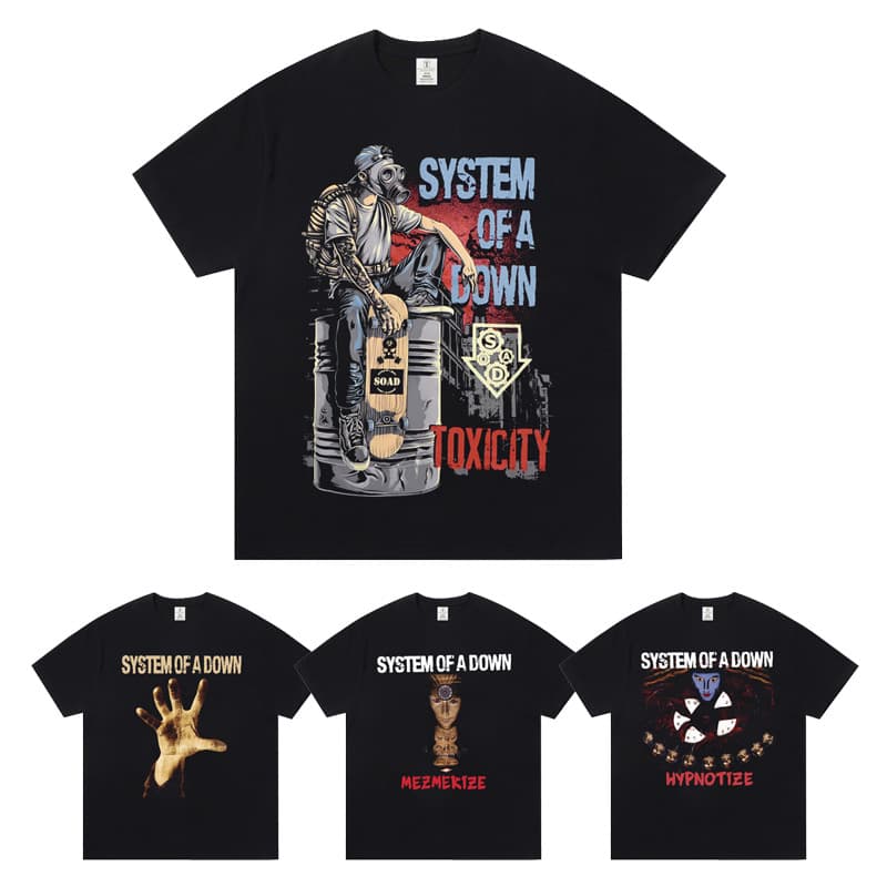 System of a Down Singer Band T-Shirt Men Women HipHop Rapper