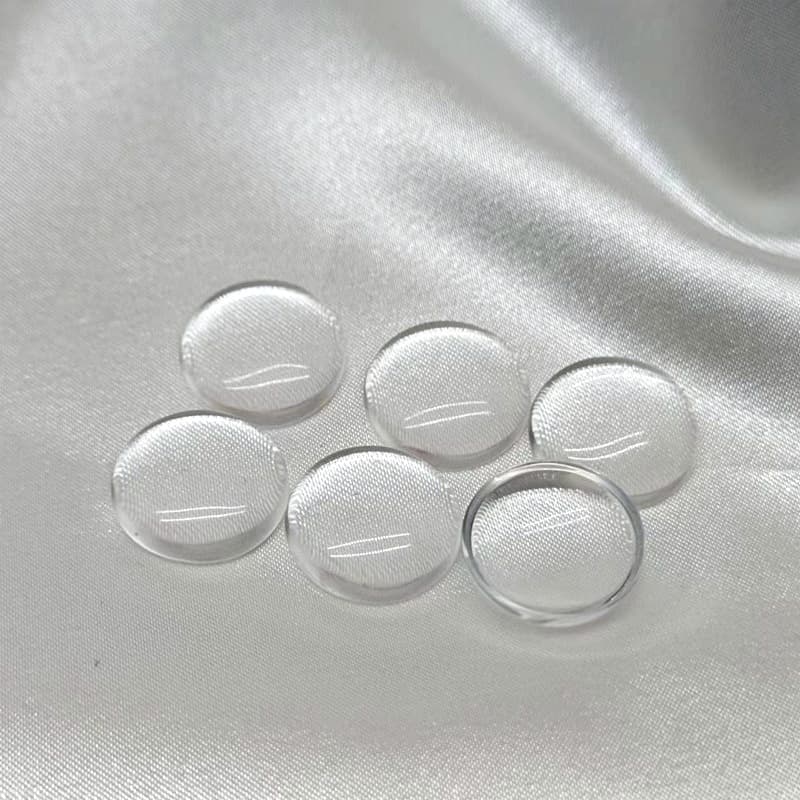 Custom round, oval, heart-shaped, egg-shaped flat-bottom plain glass beads, various colors, shapes, and sizes made to order.