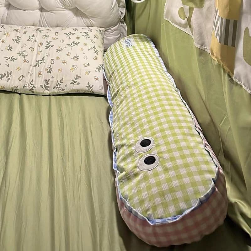 Dopamine Long Body Pillow for Bedroom, Girls' Dorm Backrest Sleeping Bedside Leg Hug Side Sleep Cushion Pillow