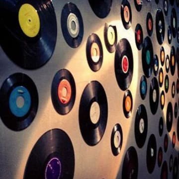 12-inch vinyl record decoration, bar café personality, vintage nostalgic record wall decoration