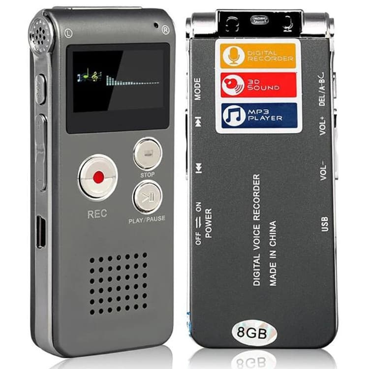 SK-012 Voice-Activated Recorder Smart High-Definition Voice Recorder MP3 Player