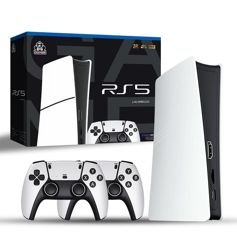 New RS5 Game Console Dual Player HD TV Arcade 3D Game Stick King of Fighters God of War Retro Games RS5 Game