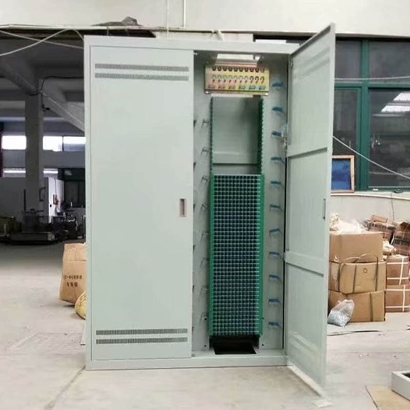288-core double-door ODF cabinet, 576-core ODF fiber optic patch panel, 720-core direct-plug fiber optic patch panel (empty)