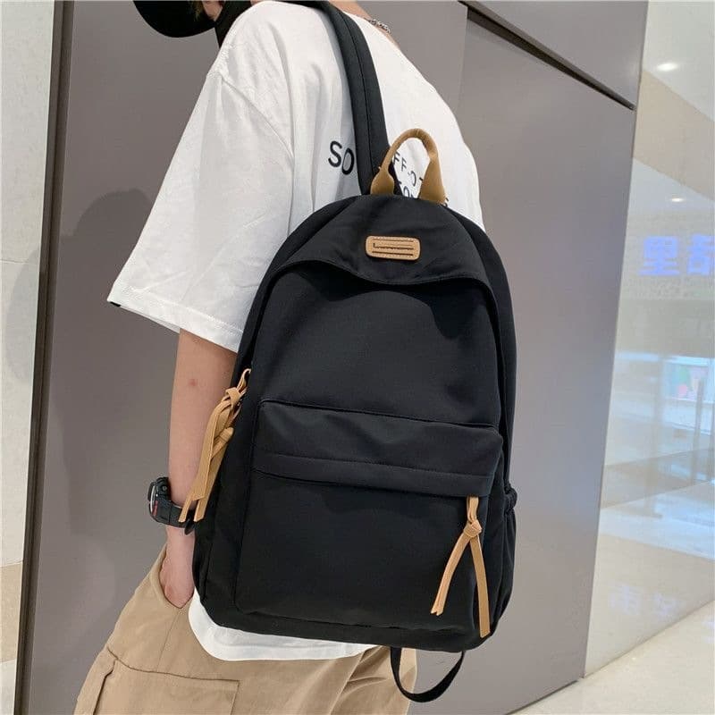 Korean Style High School Harajuku Ins Versatile Backpack for Middle and High School Girls Trendy New Double Shoulder Bag