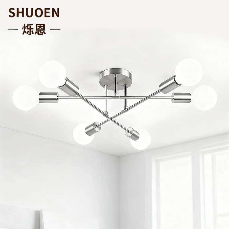 Cross-border Ceiling Light Modern Simple Living Room Bedroom Dining Room Hallway Ceiling Atmosphere Light Zhongshan Lighting