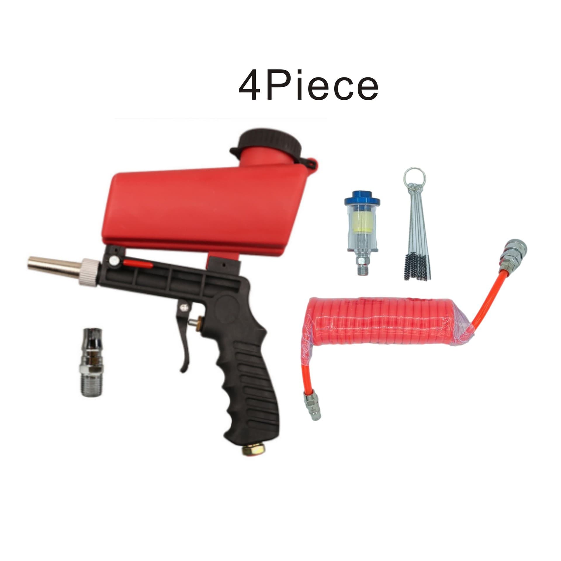 Pneumatic Tools Pneumatic Sandblasting Gun, Small Handheld Sandblaster, Portable Pneumatic Sandblasting Gun