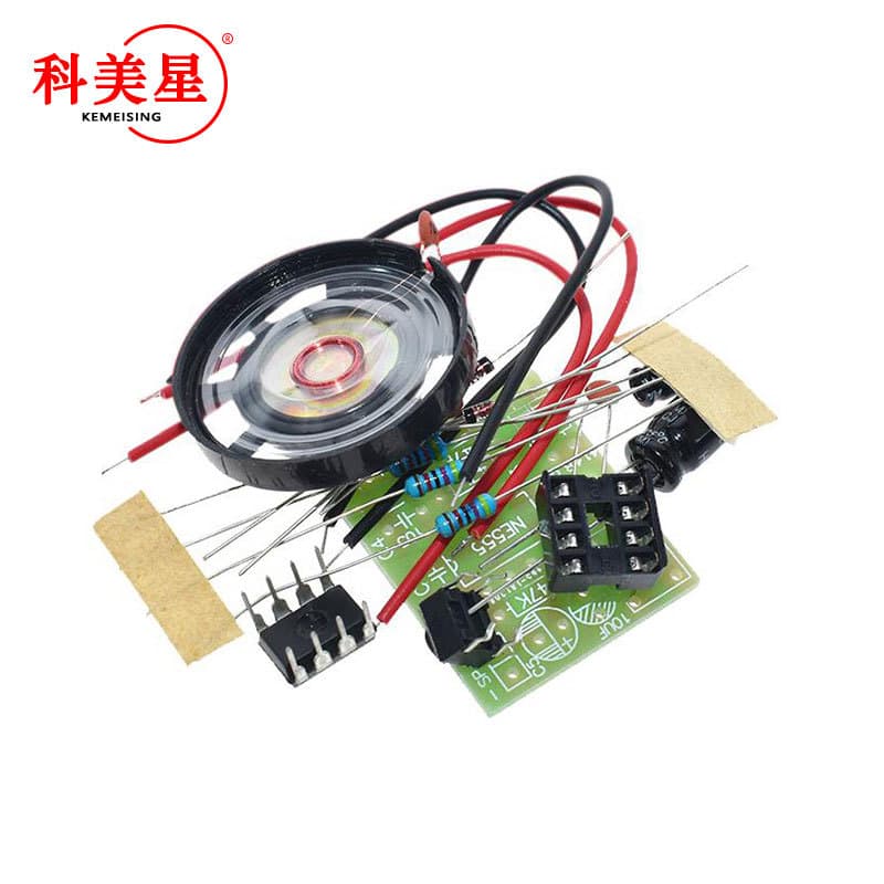 DIY NE555 Ding-Dong Doorbell Kit NE555 Doorbell Kit Digital Doorbell Making Kit