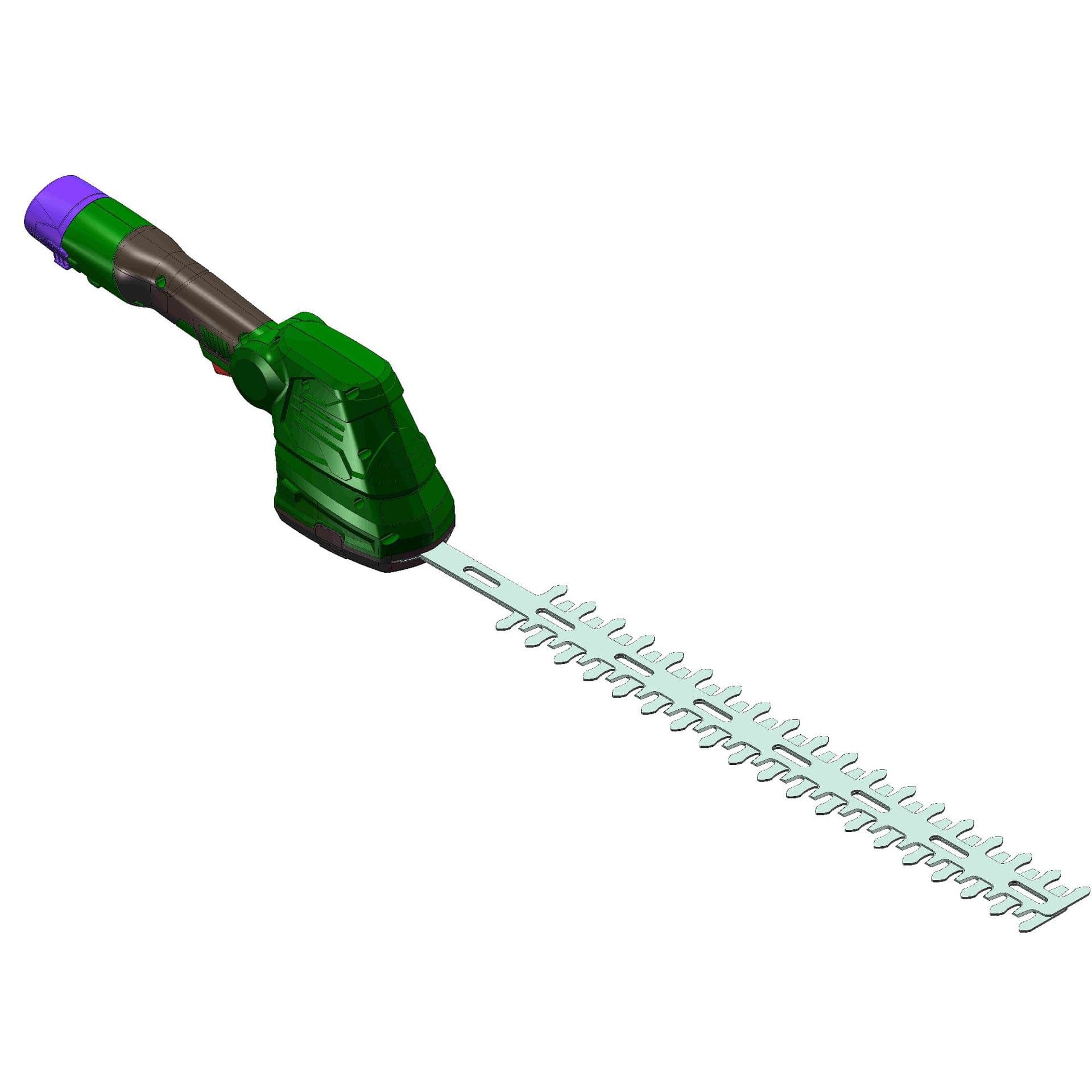 Household lithium battery handheld hedge trimmer mini electric hedge trimmer lawn mower hedge trimmer pruning shear tool