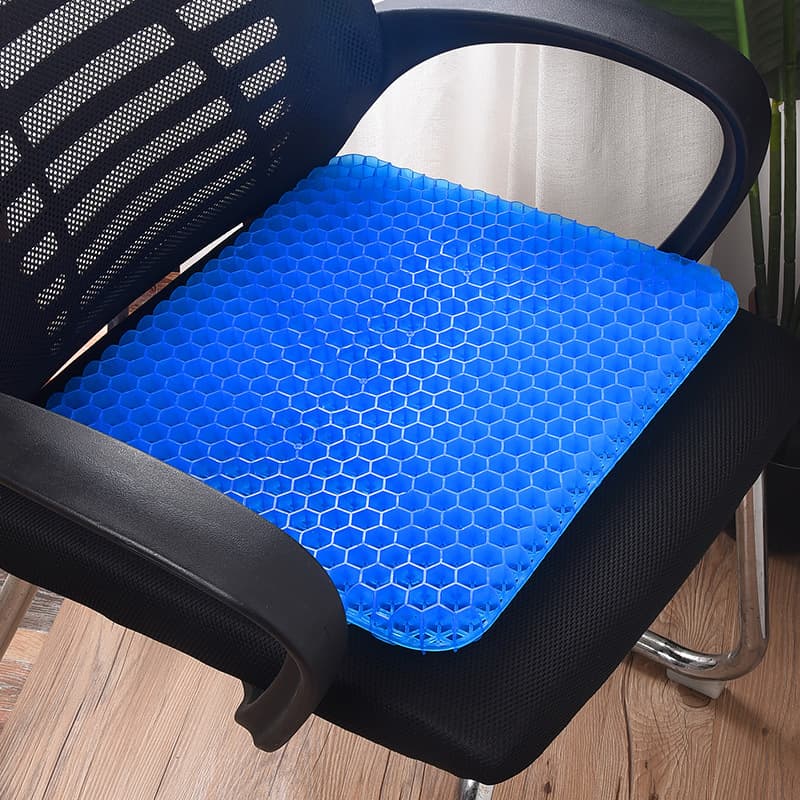 Summer Gel Seat Cushion Egg Honeycomb Car Seat Cushion Office Cooling Ice Pad Sitter Cross-border Ice Cool