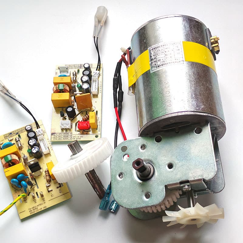 Replacement DC motor gear for Bear dough mixer accessories, 5L, repair part for HMJ-A50B1/A50E2/A50N1