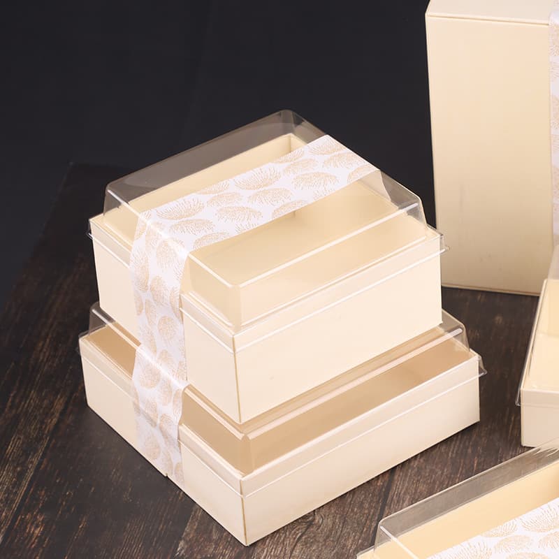 Baked dessert packaging box Snow Mei Niang meat floss Beckham towel roll sandwich egg yolk cake box packaging box