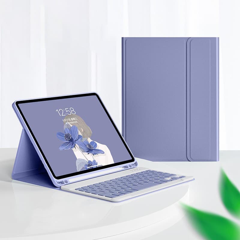 Cross-border dropshipping applicable iPad 11th generation tablet protective case A16 Bluetooth keyboard case 10th leather case mouse