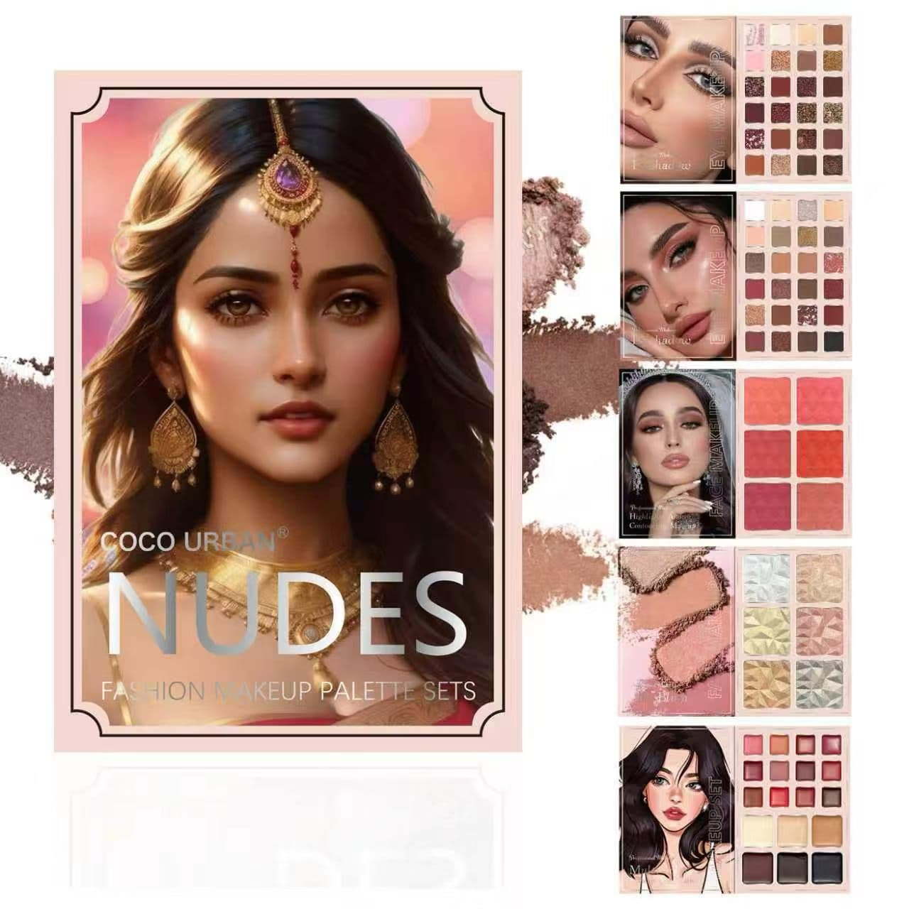 New Export Cross-Border Special Makeup Book Eyeshadow Blush Highlighter Lipstick Contour TK Hot-Selling Palette for Southeast Asia