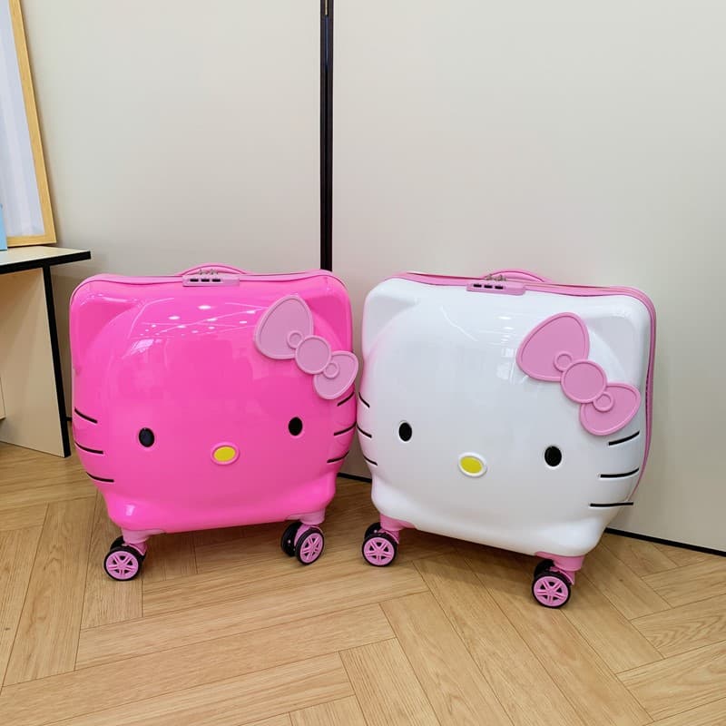 Cross-border children's luggage fashion cartoon cute trolley case universal wheel code lock large capacity versatile suitcase