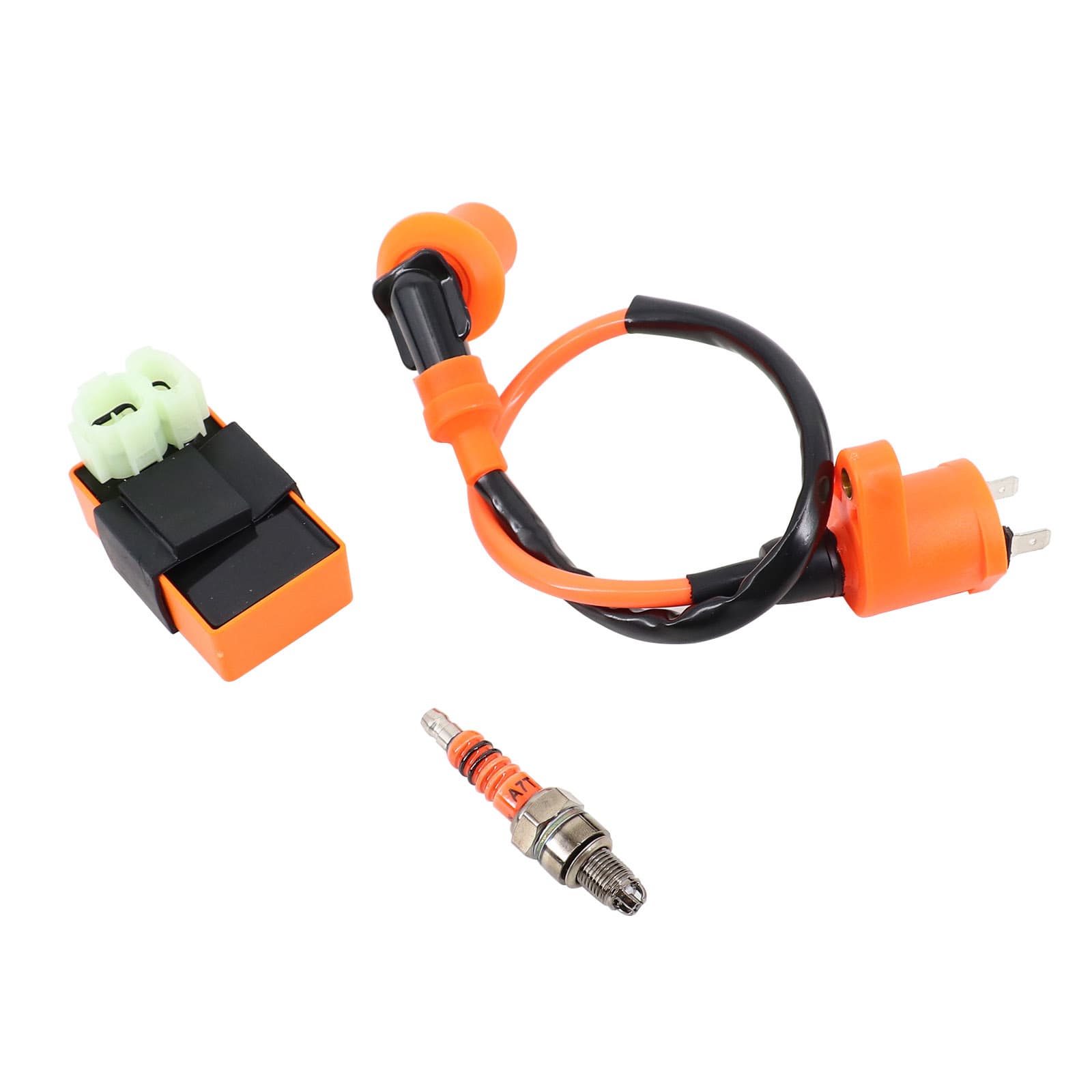 Dirt Bike ATV Sand Buggy GY6 Modified 50-150CC Igniter CDI High-Voltage Coil Ignition Coil