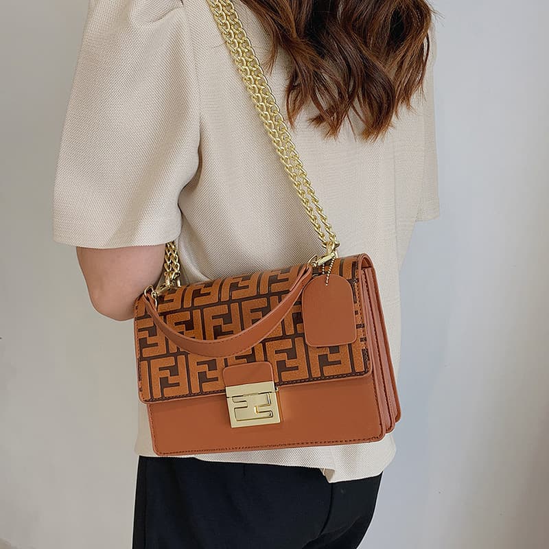 2024 New Fashionable Women's Bag Simple Handheld Shoulder Bag