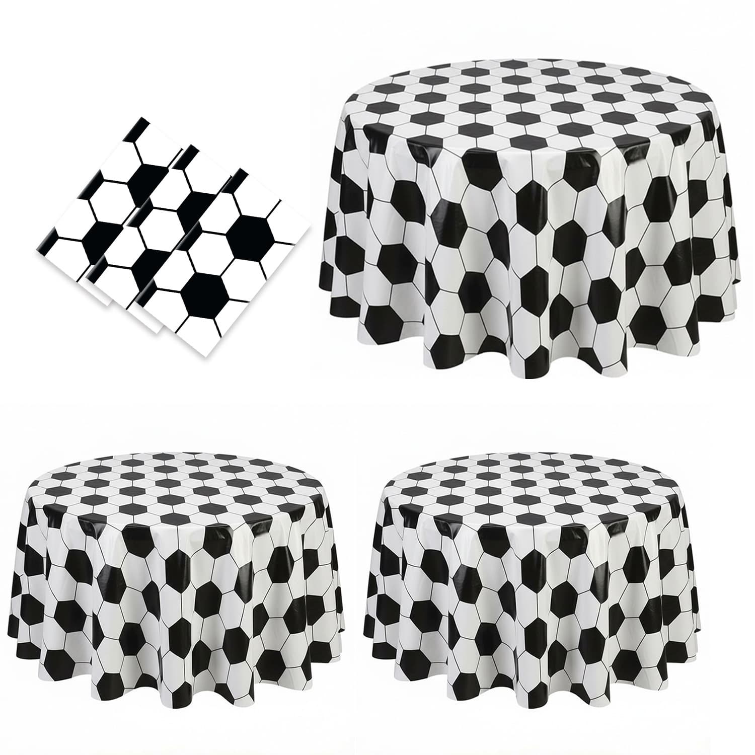Wildflower round tablecloth 214X214 birthday party supplies atmosphere decoration