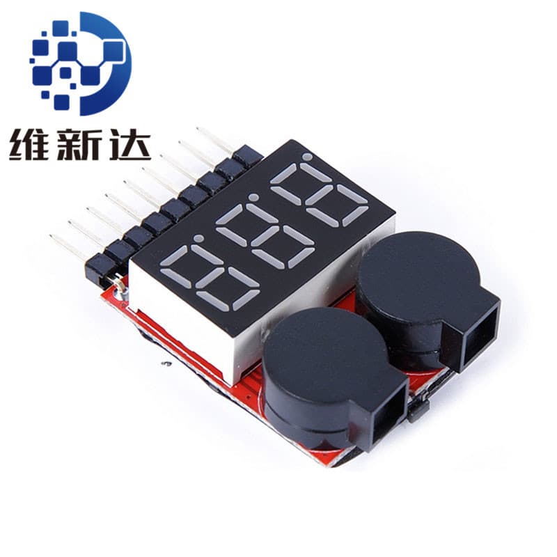 1-8S New 2-in-1 Power Display/Bell Low Voltage/Alarm/Electronic Display/Dual Function Buzzer