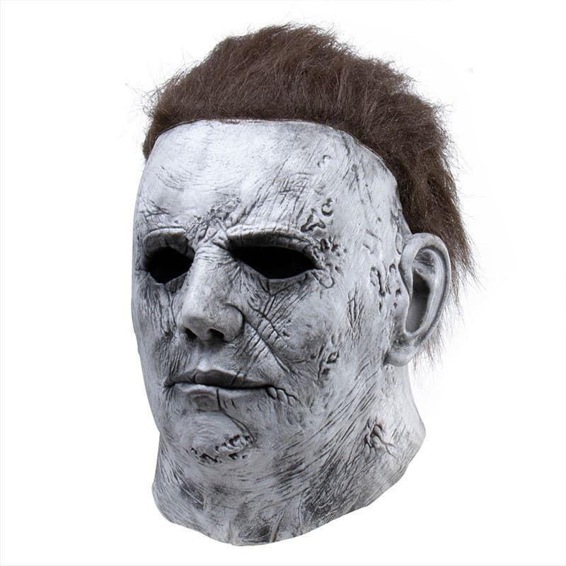 Halloween Major Mask McMeel Latex Mask Halloween Moonlight Light Panic Horror Headgear