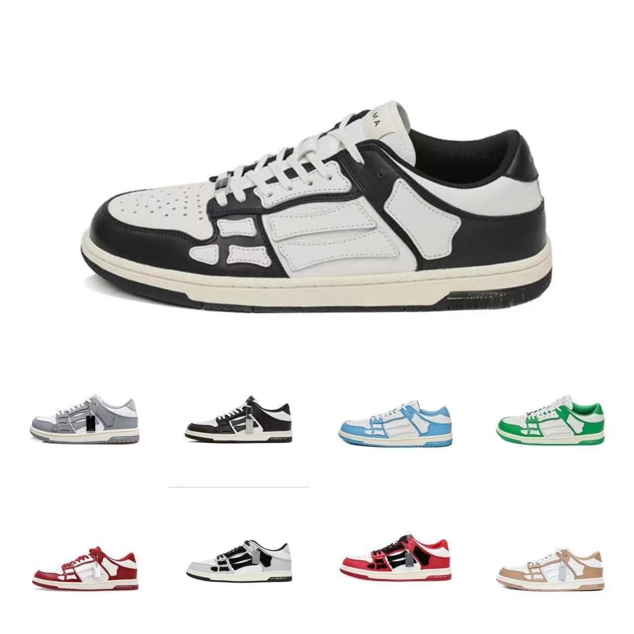 Wang Yibo's same style AMIRI Putian women's thick-soled heightening couple's men's sports shoes air force shoes