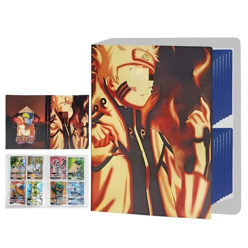 Naruto Four Palace Photo Album Game Card Storage Album Pokémon Dragon Ball Collection Album Star Card Collection Card Album