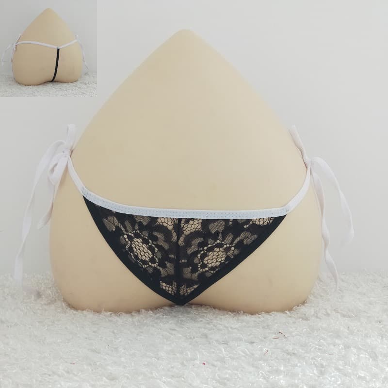 Cross-border Yiwu Meifei Panty NK29 Thong Lace Plus Size Sexy Tie Panty T-back Lingerie