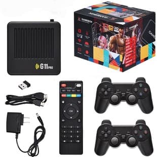 G11PRO Dual System Home Game Console TV Box 4K HD Game Console Connect to TV Games