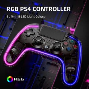 PS4 Bluetooth Wireless Controller P4 Neutral Custom Mold Glow Hall Trigger Gamepad Export Surplus Special Price