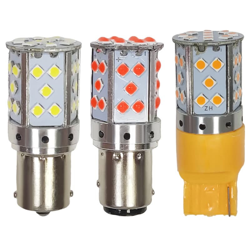 Cross-border Direct Sale Car LED 3030 Turn Signal Brake Super Bright 1156 7440 35SMD Constant Current Decoding Reverse Light